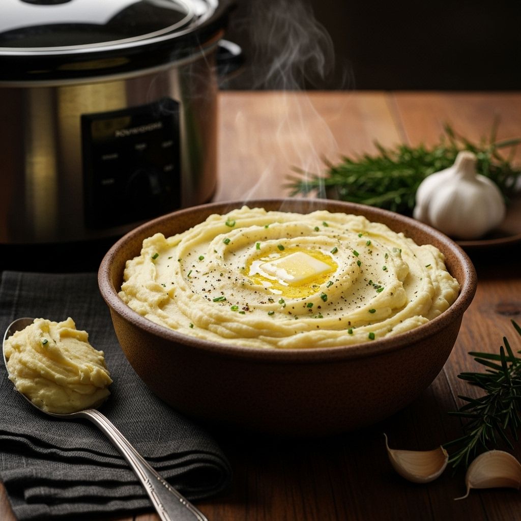 Hands-off holiday meal prep ensures fluffy texture and rich flavor every time.