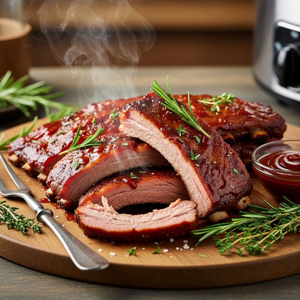 Enjoy fall-off-the-bone perfection without the grill, thanks to hands-off cooking magic.