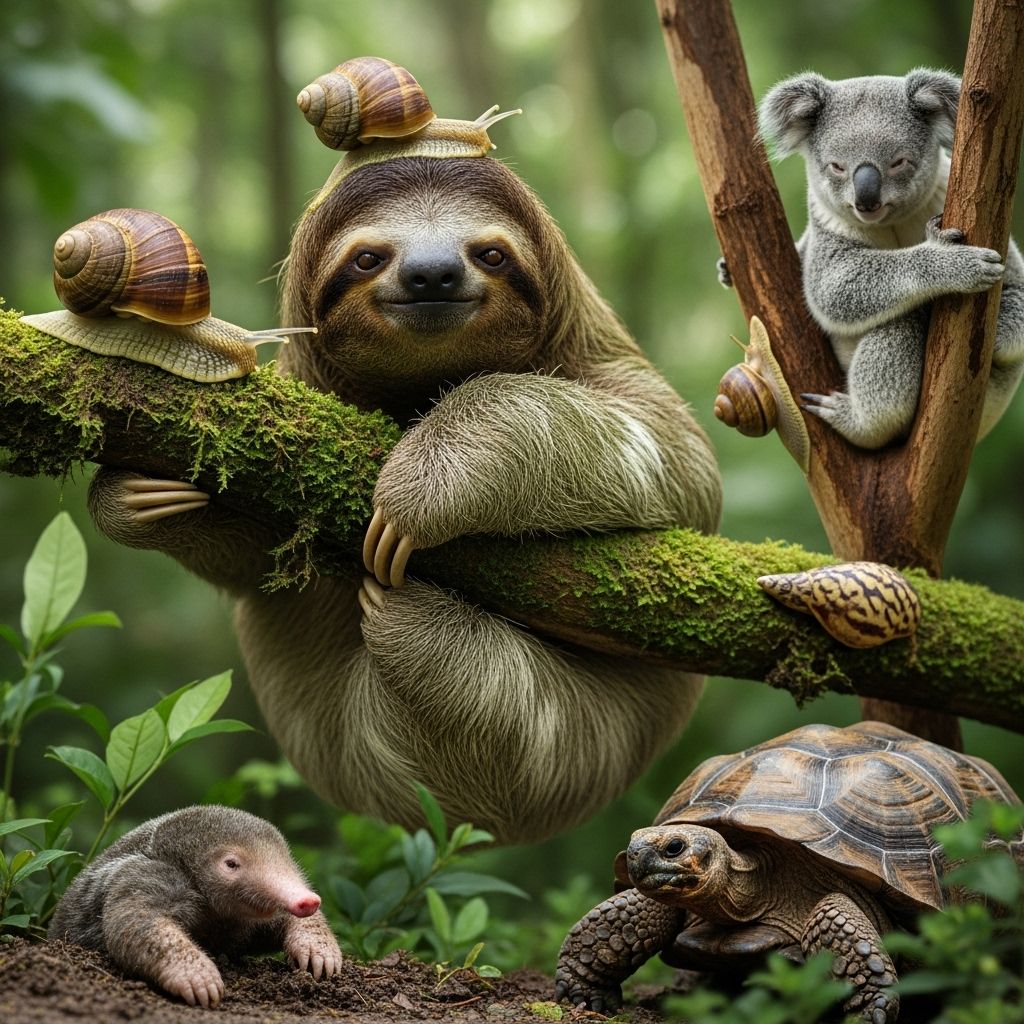 The Slowest Animals in the World: Masters of Life in the Slow Lane From tree-dwelling sloths to deep-sea snails, discover how the world’s slowest animals have turned sluggishness into a survival superpower.