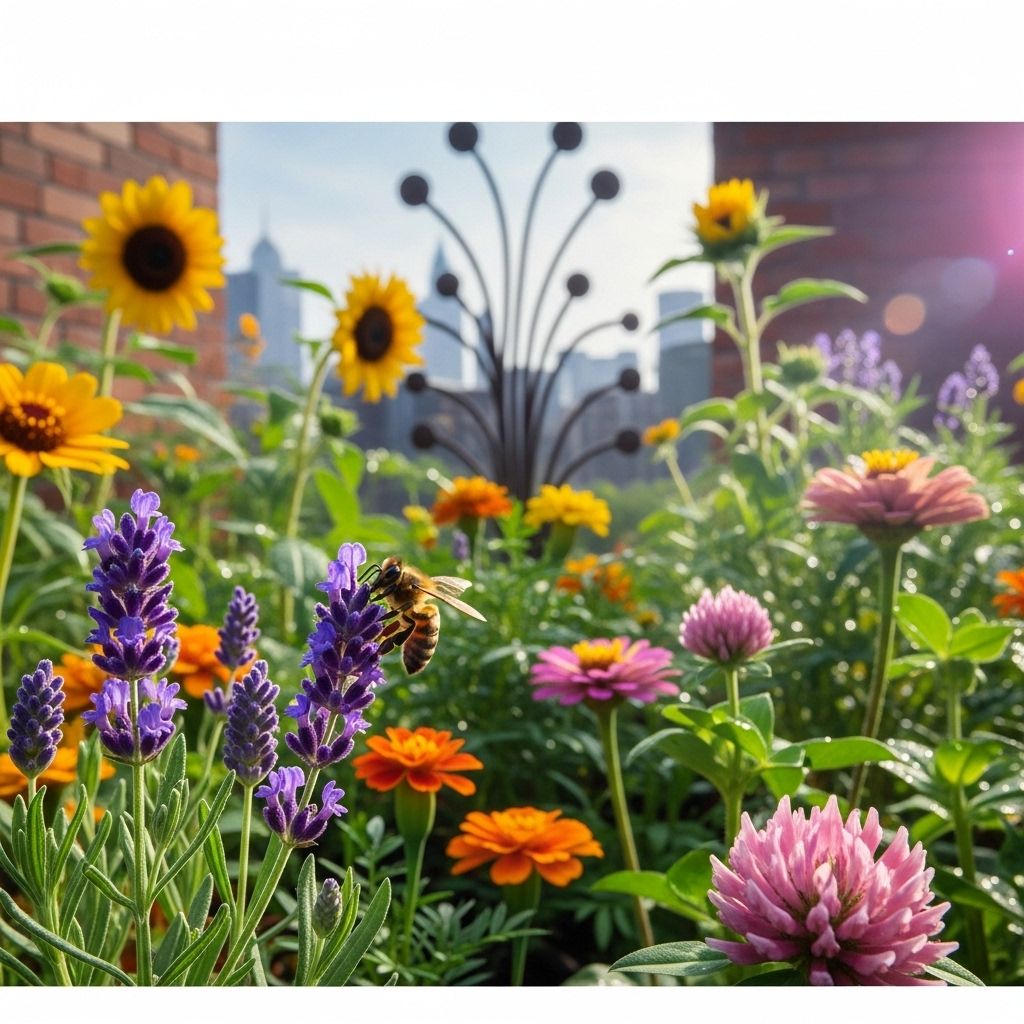 Small Urban Gardens: A Lifeline for Bees in City Ecosystems Small city gardens play a pivotal role in conserving pollinators and boosting urban biodiversity.