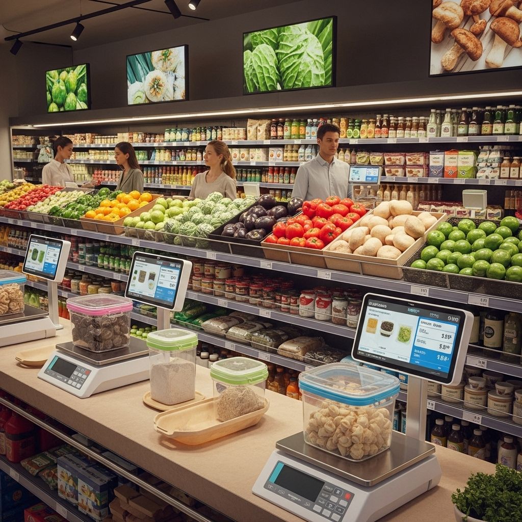 Smart Supermarkets: A Future Without Plastic Packaging How innovative grocery concepts, technology, and consumer action could eliminate single-use plastics in stores.