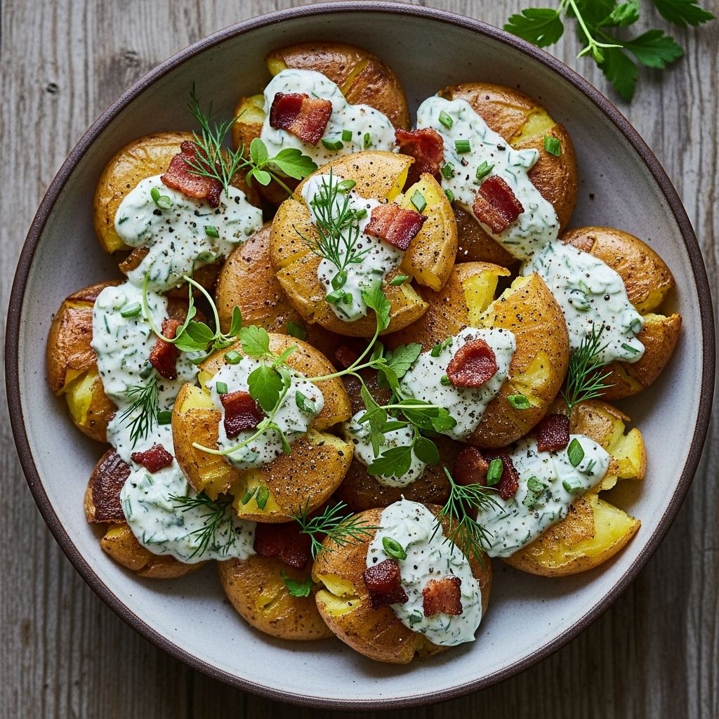 Golden-roasted rounds meet a tangy mix of fresh flavors for an unforgettable side.