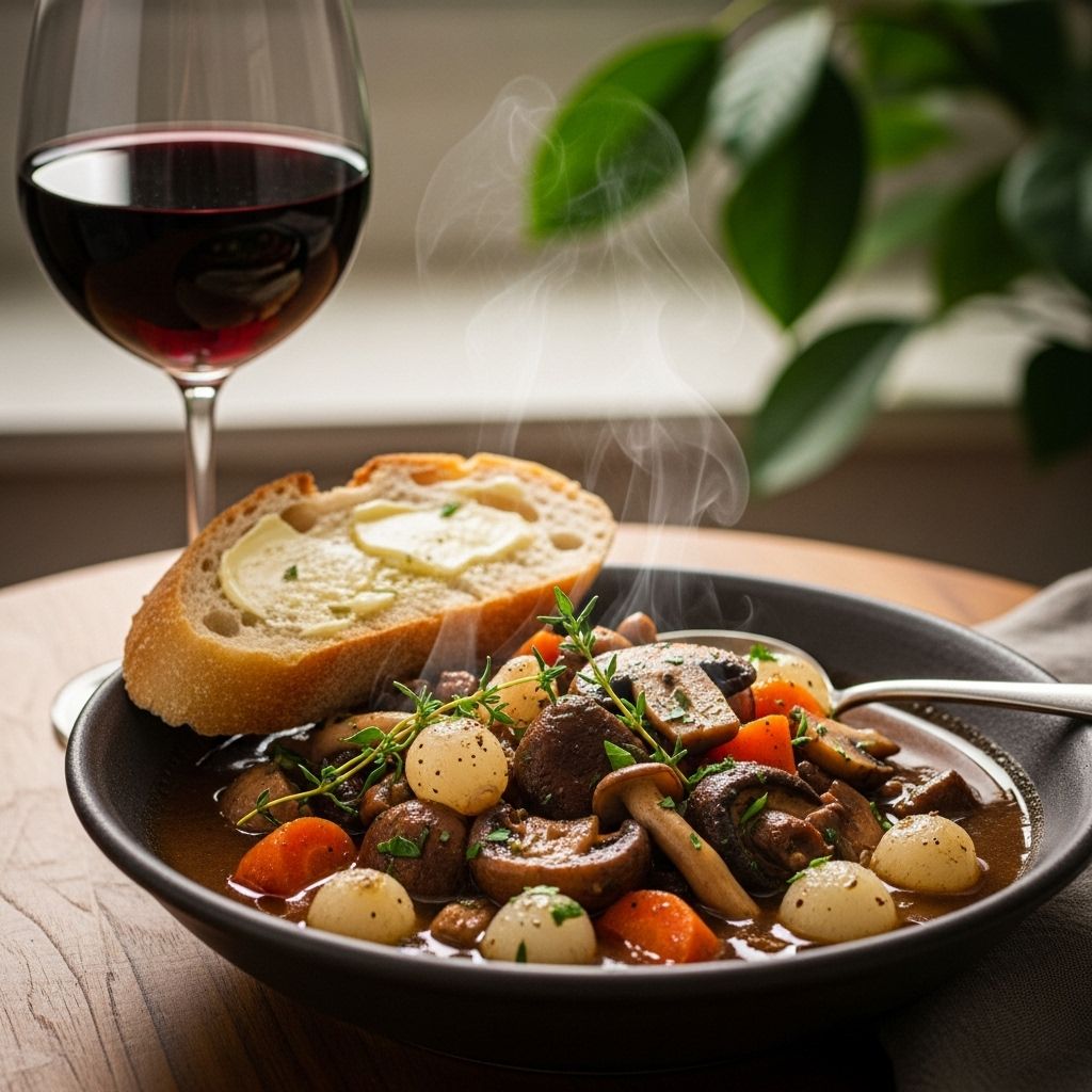 This plant-based variation delivers rich umami and comforting depth in every spoonful.