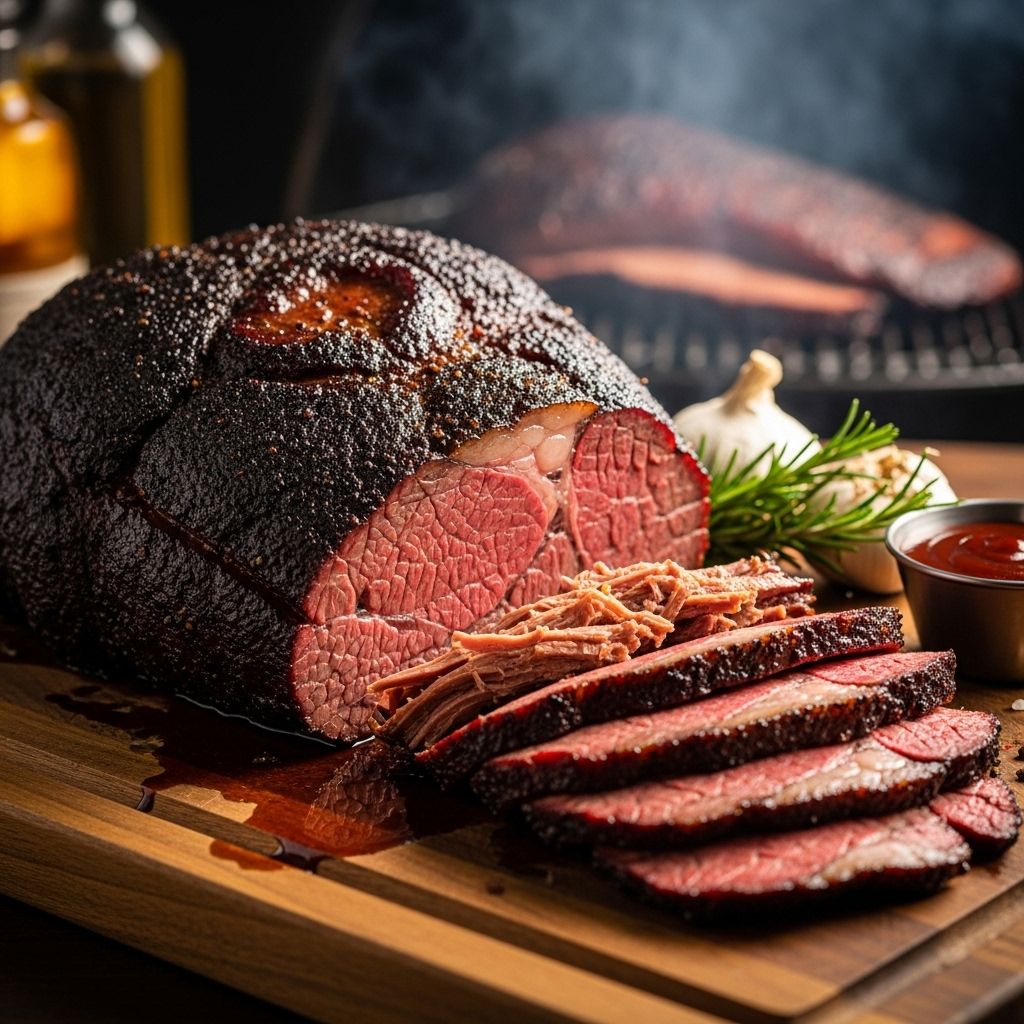 Patience and low heat transform a simple roast into tender, smoke-kissed perfection.