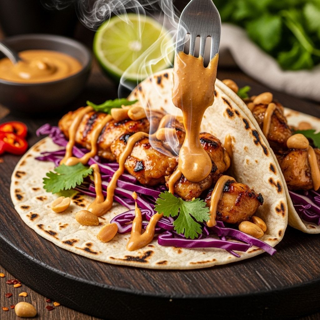 Elevate your next taco night with smoky peanut butter chicken tacos—bold flavors, easy prep, and crowd-pleasing results.