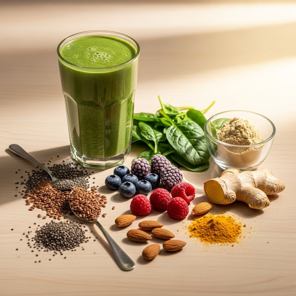 Discover the top smoothie ingredients that science shows can help reduce inflammation and support long-term health.