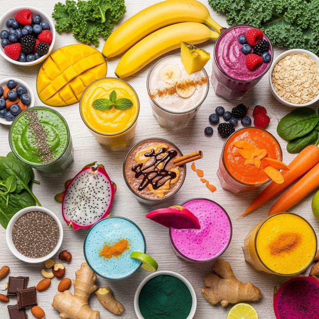 Whip up vibrant, nutrient-rich creations at home for a quick, tasty way to stay fueled.