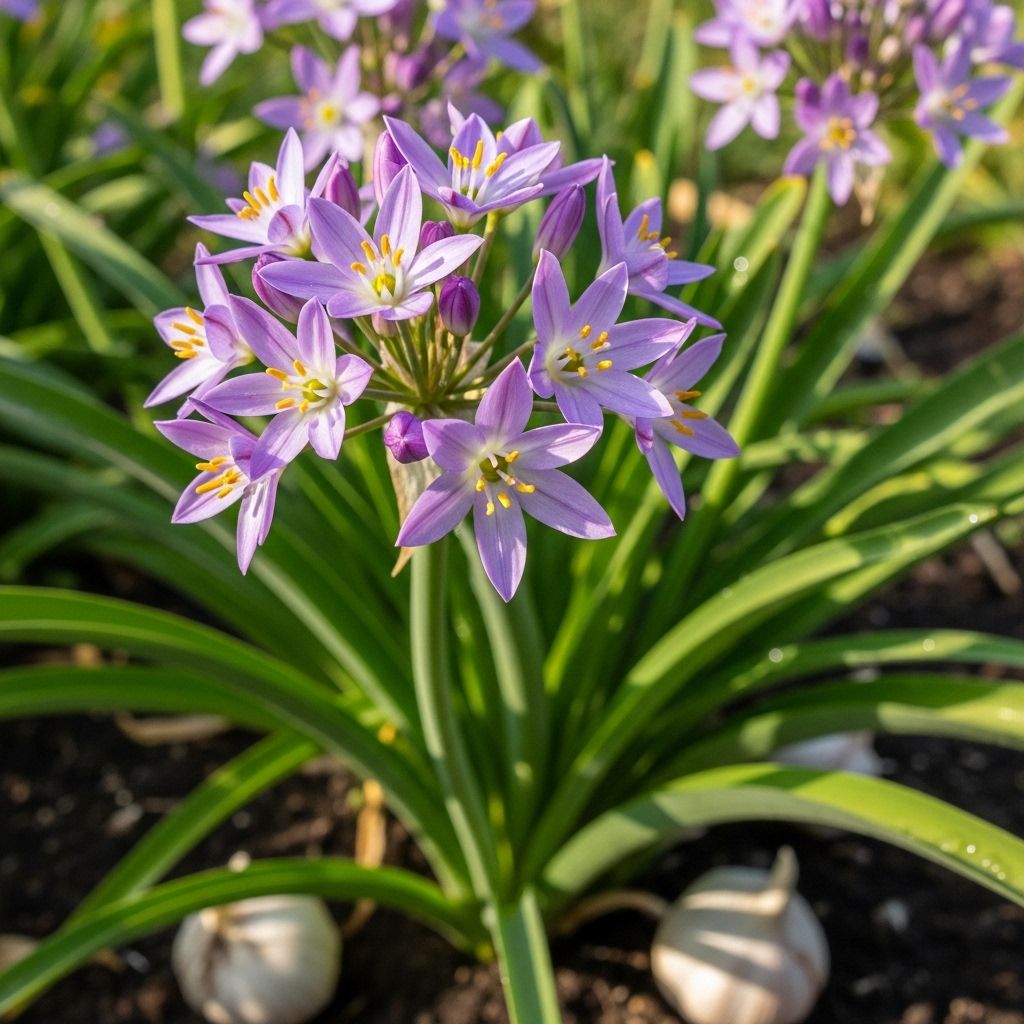 This versatile plant repels pests, draws pollinators, and imparts a subtle savory twist.