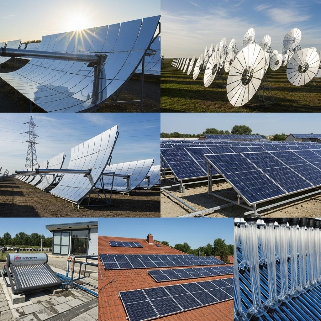 Solar Collectors: Types, Technologies, and Real-World Uses Learn how solar collectors harness sunlight, their various types, how they work, and their wide-ranging practical applications in modern energy systems.
