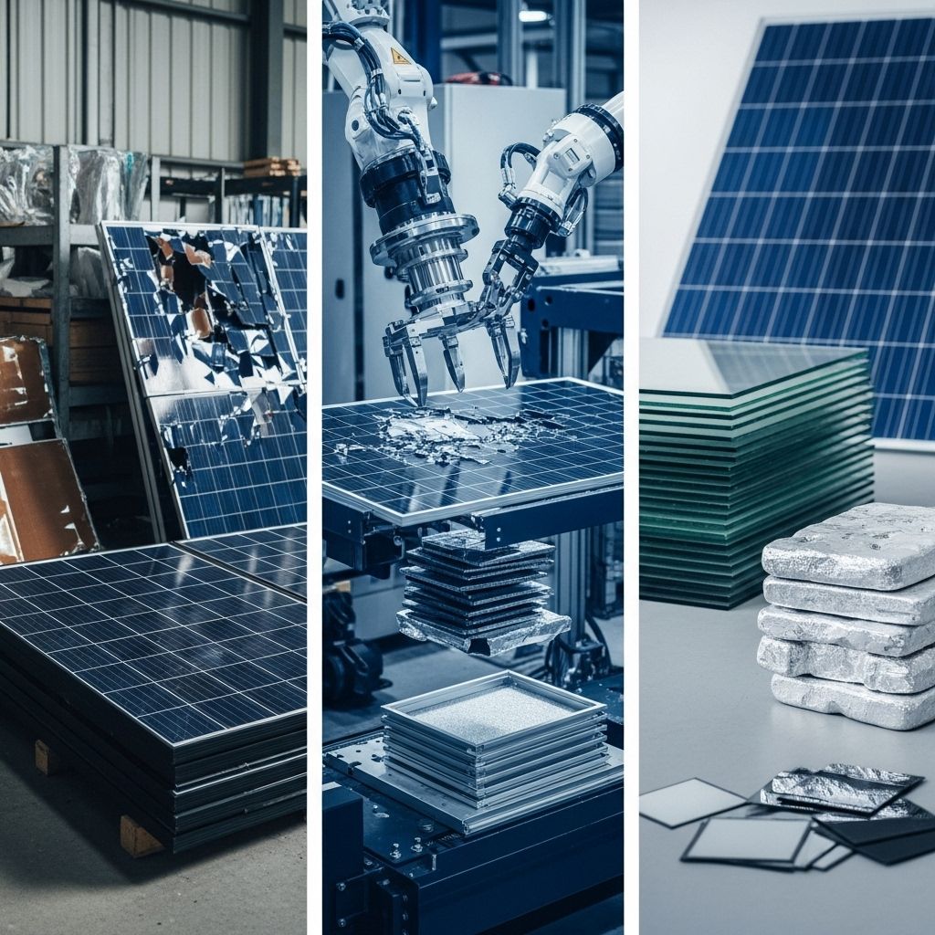 Solar Panel Recycling: Essential Processes, Innovations, and Environmental Impact A comprehensive guide to how solar panels are recycled, new technologies in PV recycling, and why it matters for the environment.