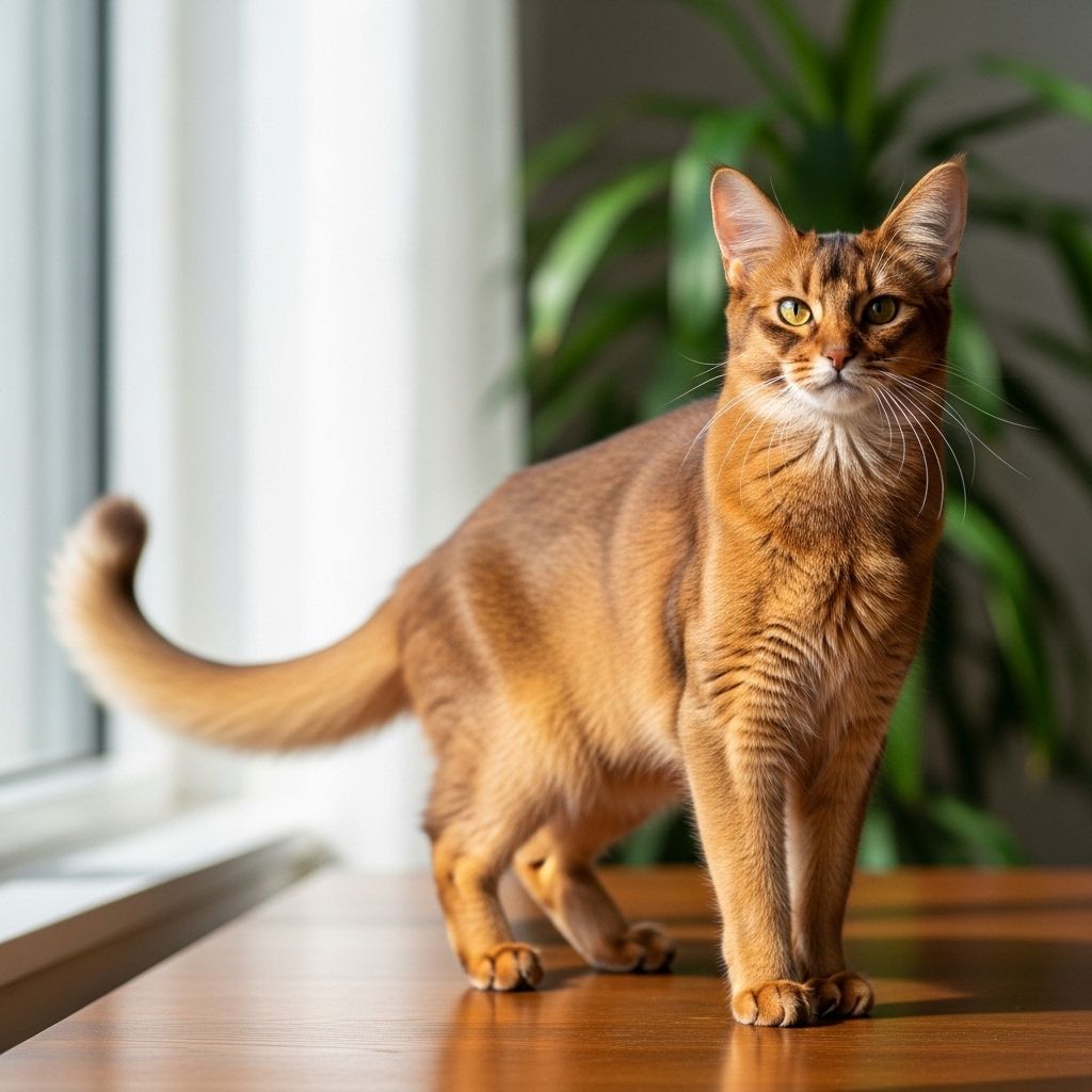 Somali Cat Colors and Patterns: A Comprehensive Guide Explore luminous coat hues and the breed’s spirited personality in one engaging guide.