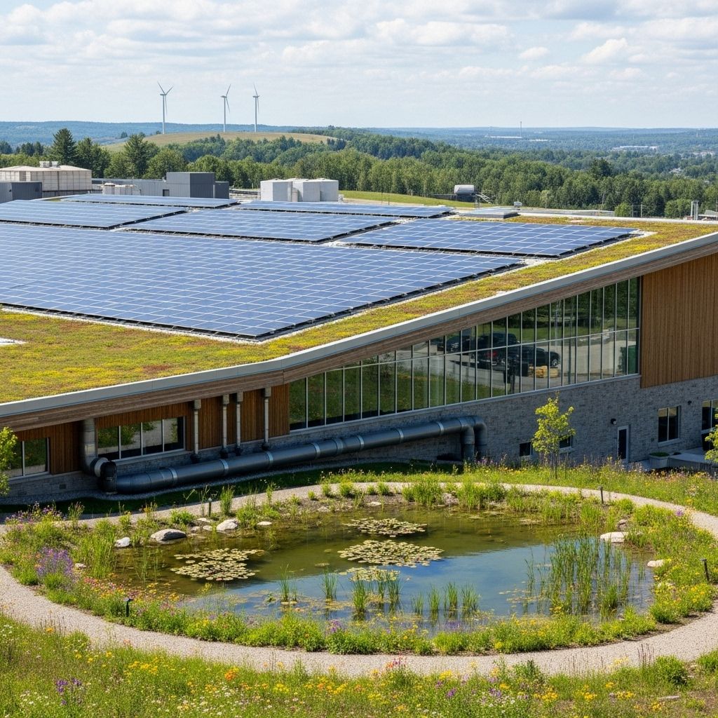 Soprema’s Net Positive Factory: Redefining Industrial Sustainability in Canada A pioneering industrial facility uses Lemay’s Net Positive™ framework to set unprecedented standards for eco-friendly design, employee well-being, and manufacturing sustainability.