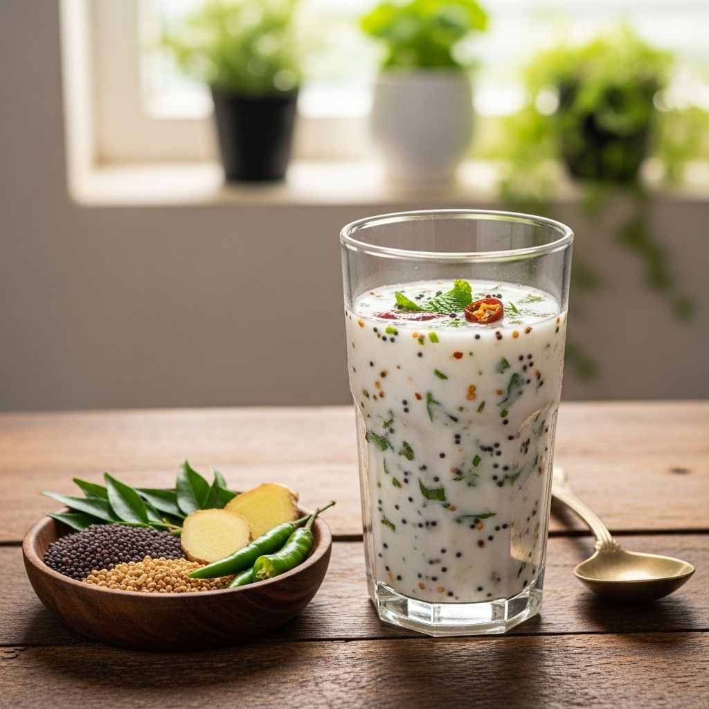 A savory blend of cooling seasonings and yogurt traditions for summer hydration.