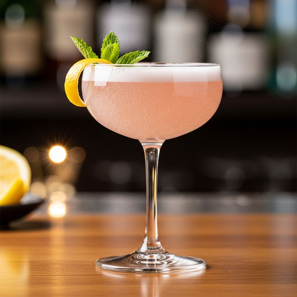 A vibrant cocktail twist that turns everyday sparkling wine into a celebratory drink.