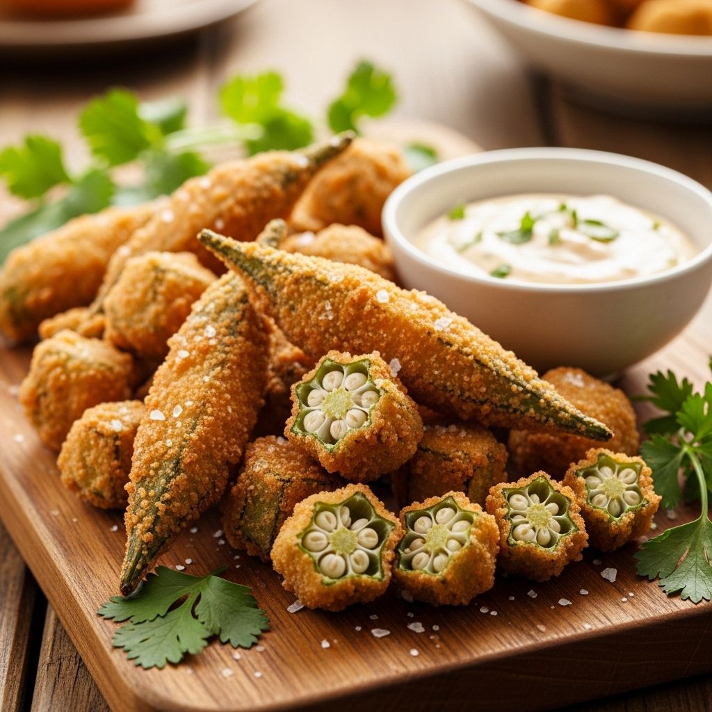 Seasoned cornmeal and a quick egg coating deliver tender, golden bites every time.