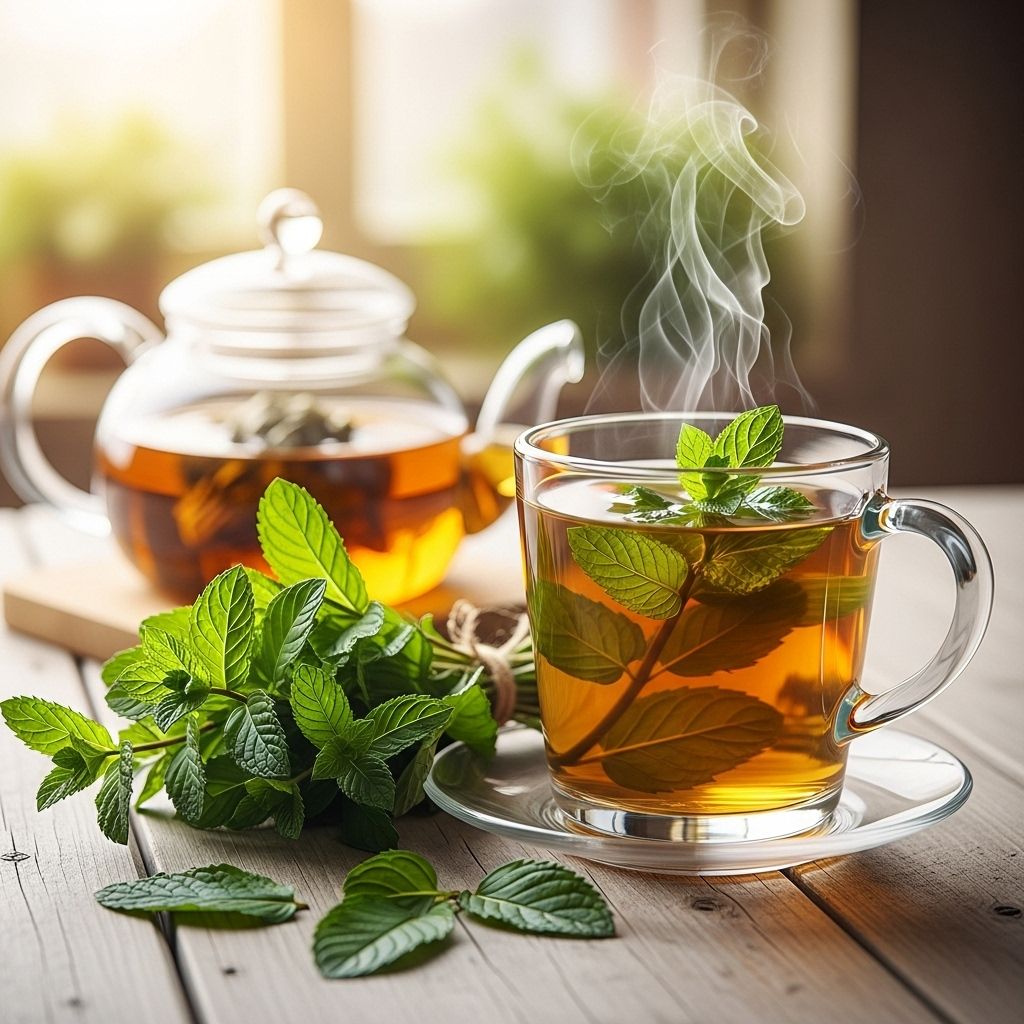 Uncover the unique benefits of spearmint tea for digestion, hormones, skin, and daily wellness.