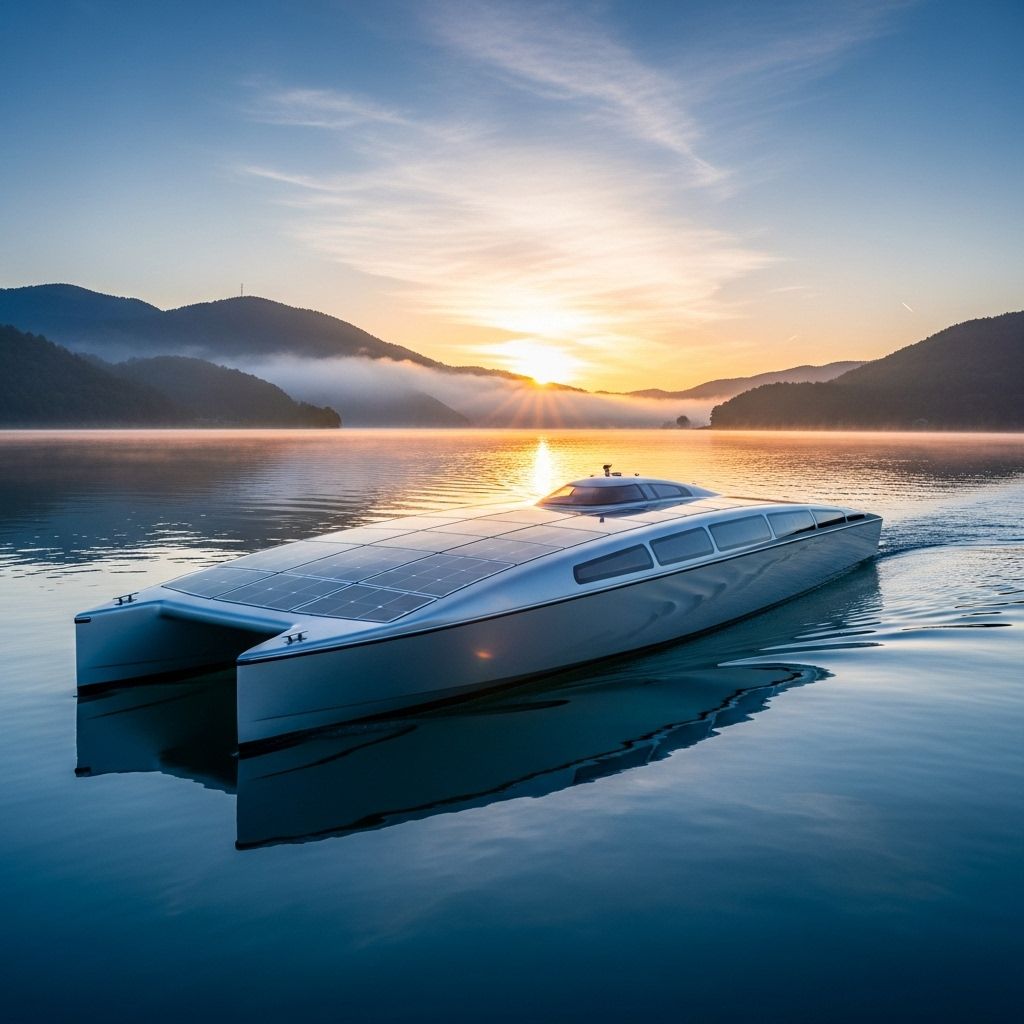 Spectacular Solar Boats: Innovations Steering the Future of Clean Water Travel Explore the world's most innovative solar boats, from record-breaking ocean crossings to luxurious eco-yachts reshaping sustainable boating.