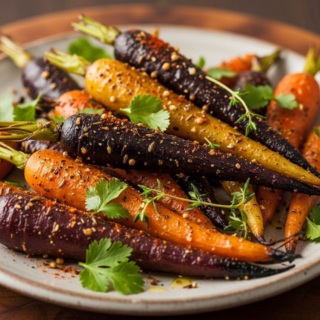 Transform the humble carrot into a vibrant, spiced side dish that will elevate any meal with bold flavors, crunch, and natural sweetness.
