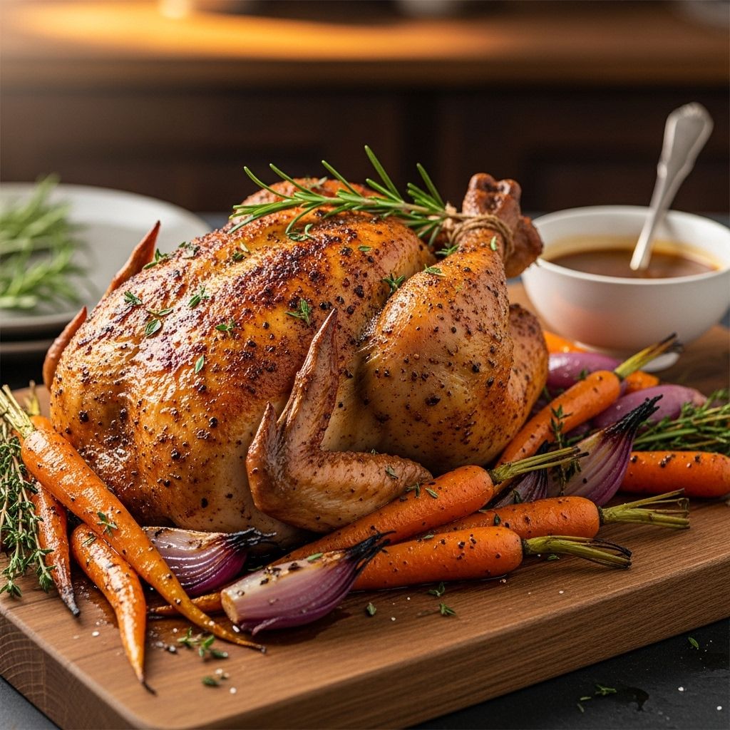 An irresistible, easy-to-follow recipe blending roasted chicken with deeply caramelized carrots and shallots—a feast for both weeknights and entertaining.