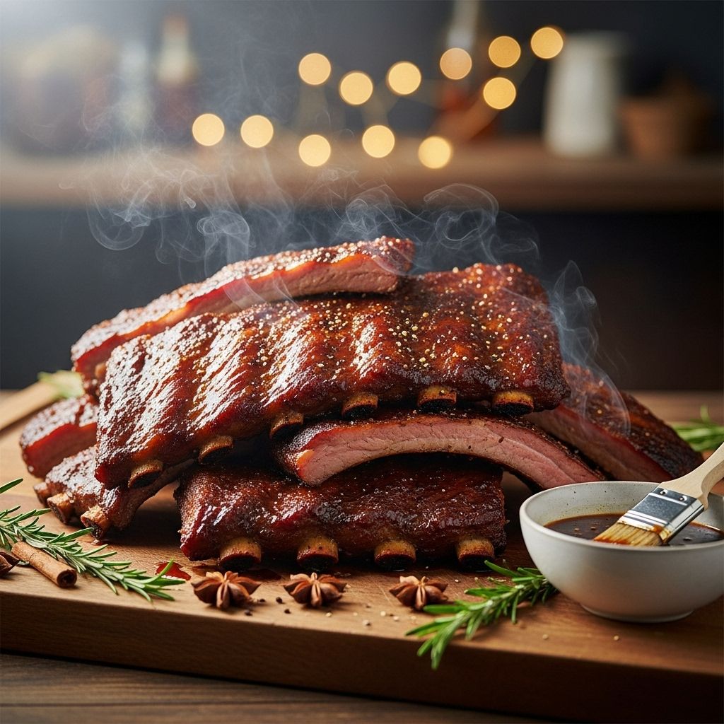 A balance of savory spices and warm bourbon notes transforms your ribs into a crowd-pleasing favorite.