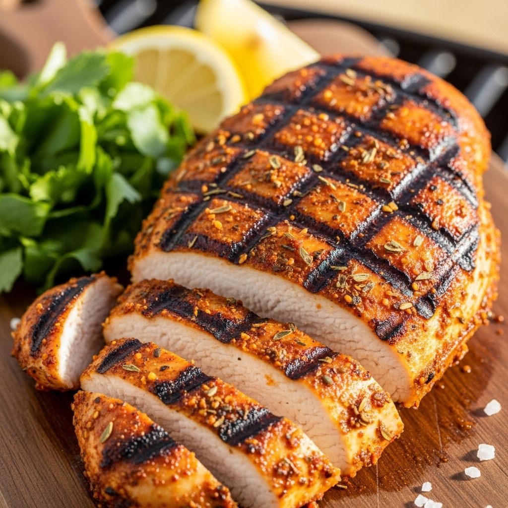 A vibrant blend of pantry spices and honey-vinegar glaze delivers tender, smoky bites.