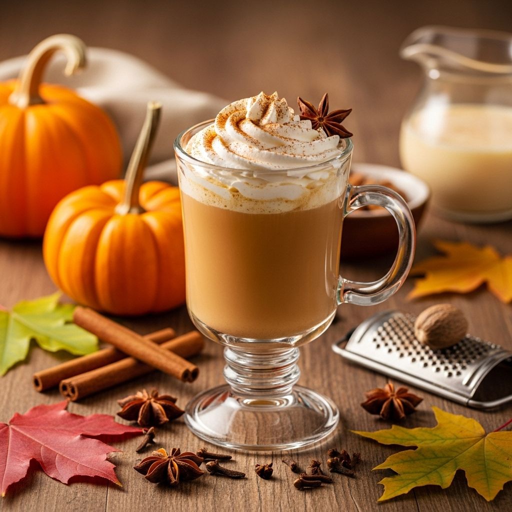 A cozy blend of autumn flavors crafted into a silky, customizable holiday beverage.