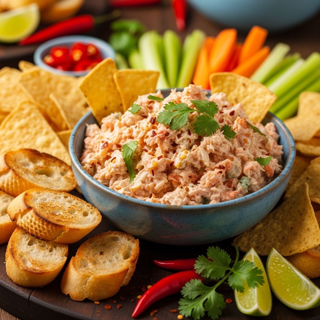 This easy-to-prep appetizer delivers creamy richness accented by tangy heat.