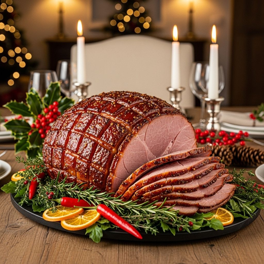 Spicy Glazed Ham Recipe: Perfect Holiday Centerpiece Citrus brightness and chile warmth deliver layered flavors in every tender slice.