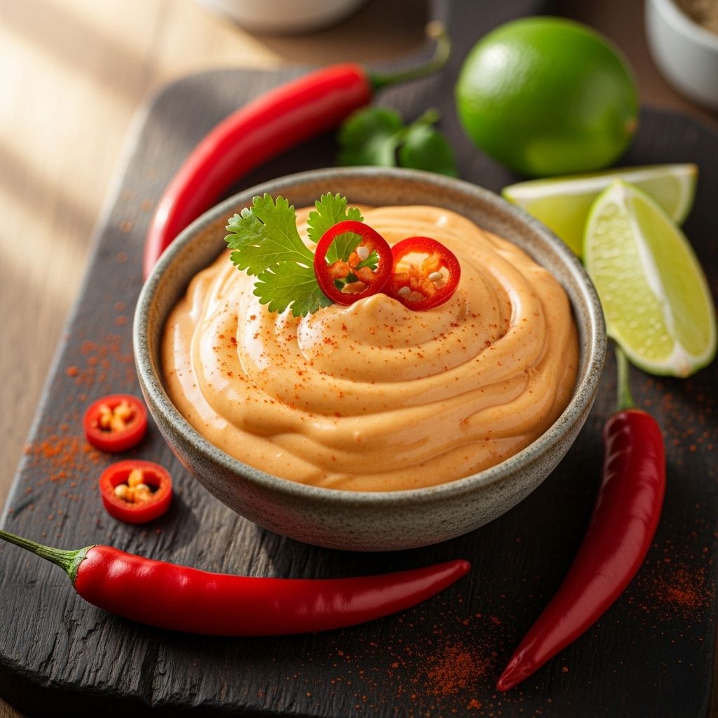 A quick homemade twist that livens up sushi, tacos, fries, and more.