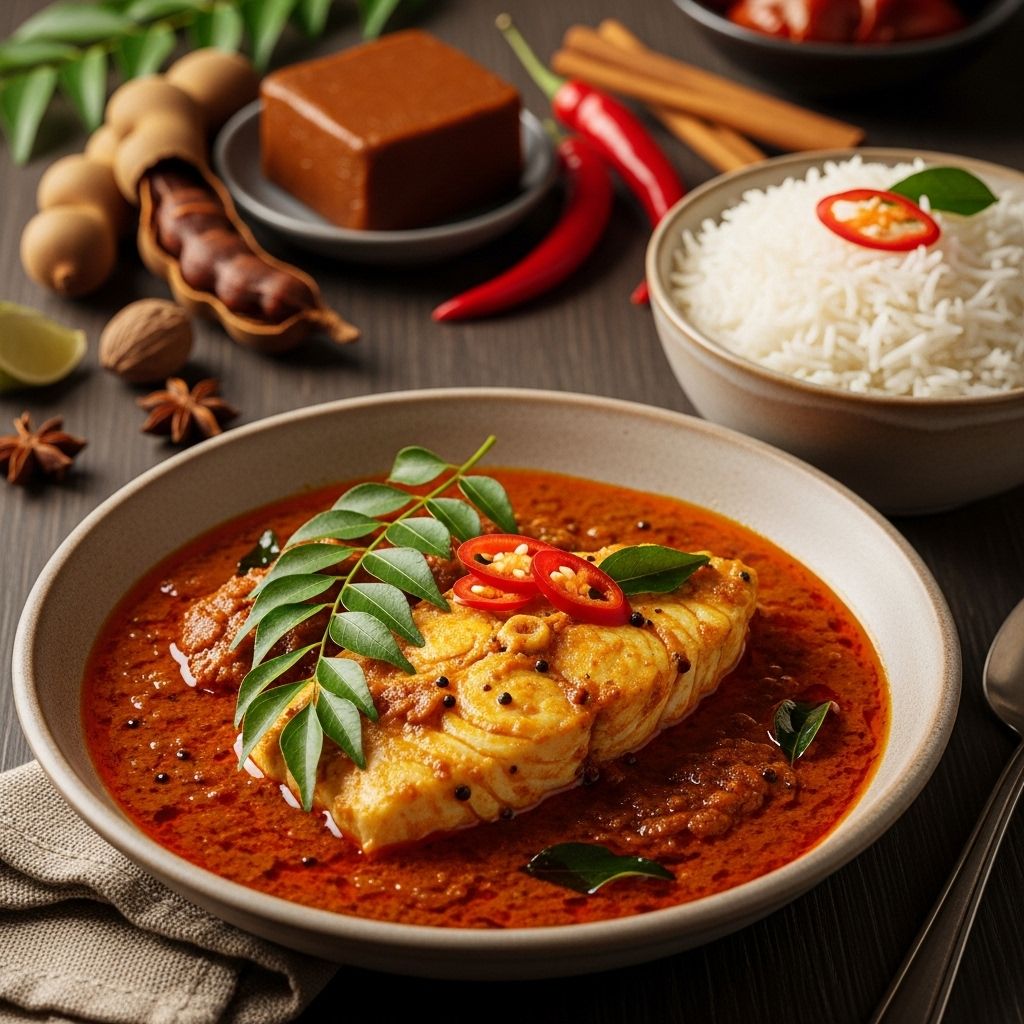 A tangy blend of sour fruit and aromatic spices brings seaside warmth to every bite.