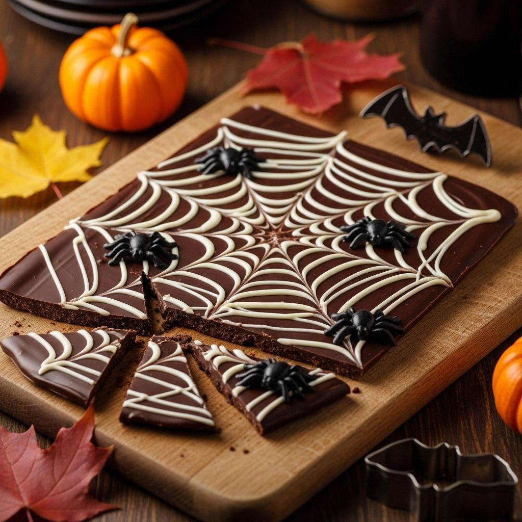 Rich dark and creamy white chocolate unite in a mesmerizing swirl of sweet spooky flavor.
