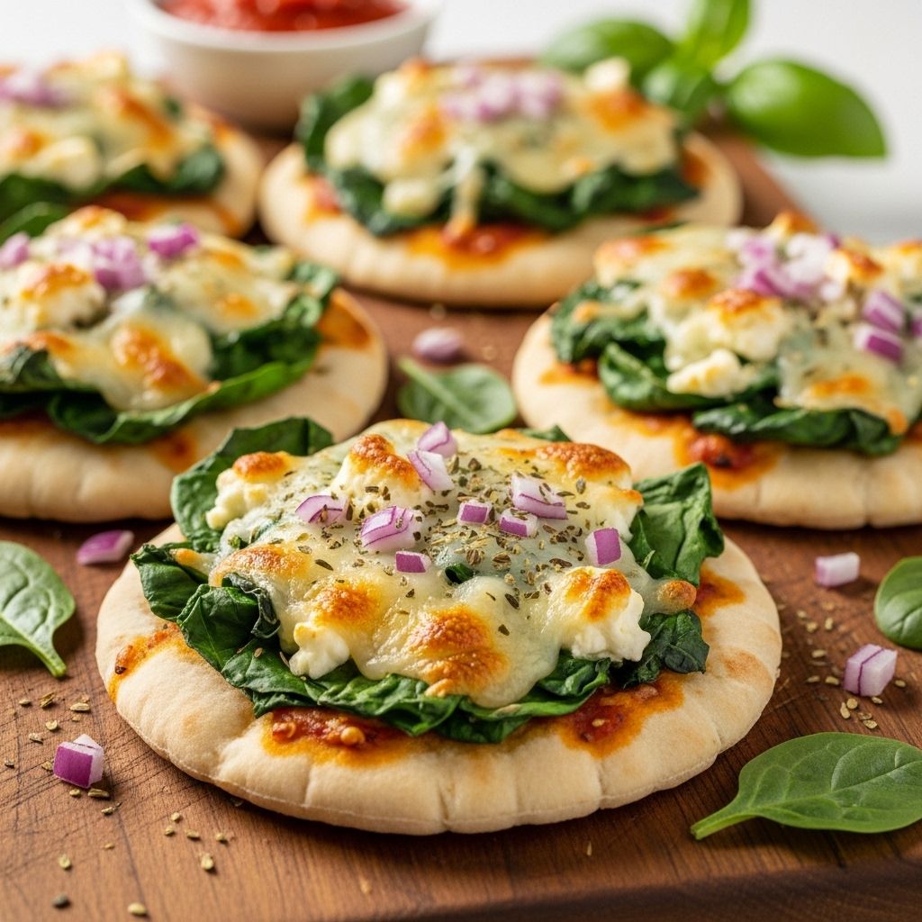 A nourishing weeknight meal balancing a crisp base, fresh greens, and tangy tomato salad.