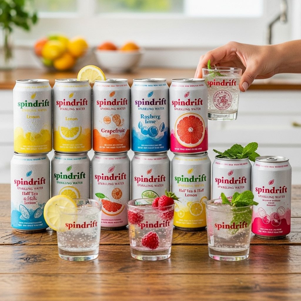 Real fruit juices and gentle bubbles transform each can into a crisp, flavorful sparkler.