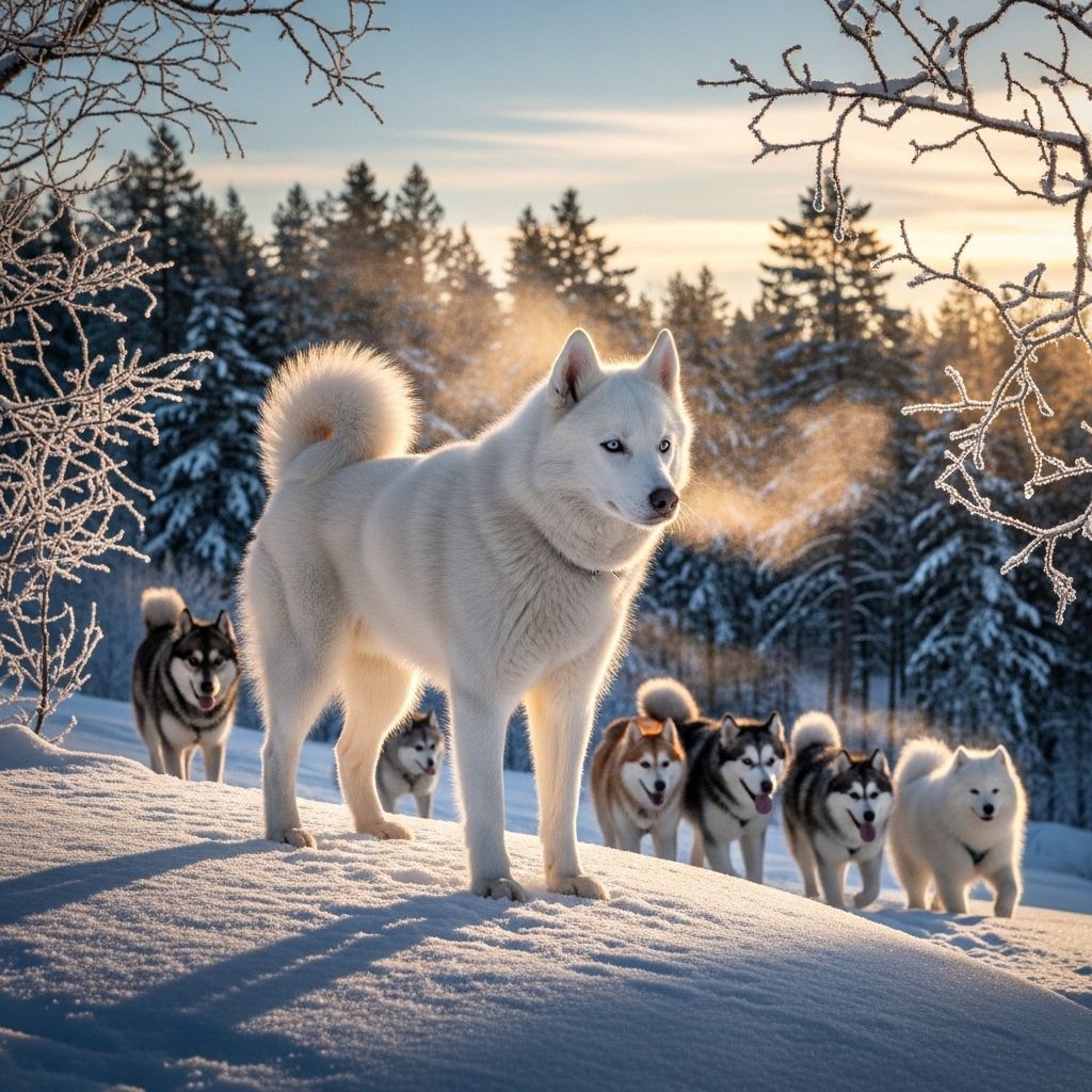 These resilient dogs combine regal looks with practical features honed in harsh climates.
