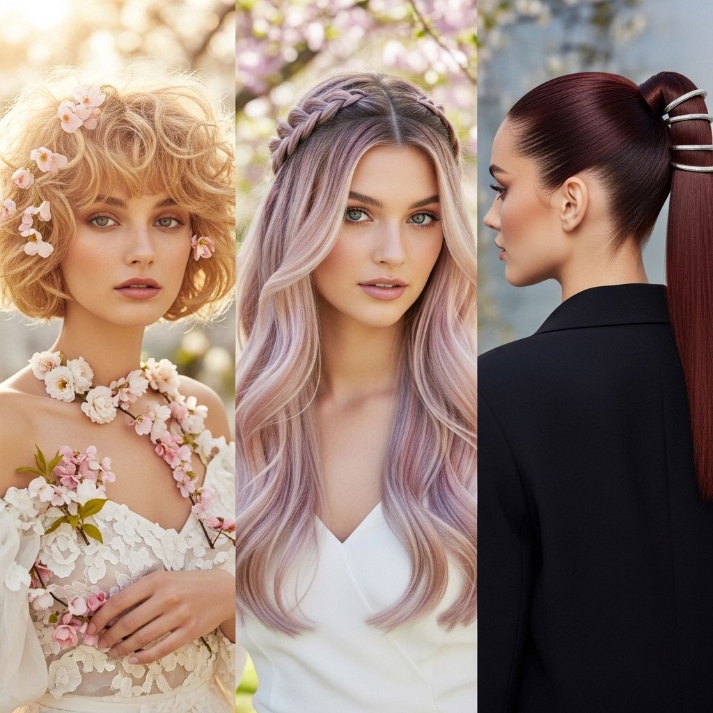 Explore the top haircuts, colors, and styling trends defining Spring 2025—straight from the experts and fashion runways.
