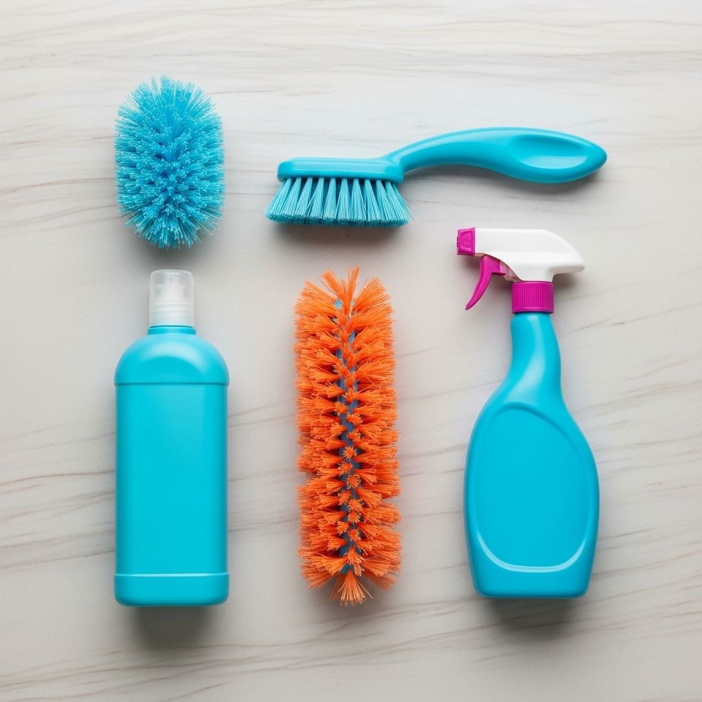 A streamlined cleaning kit turns chores into quick, satisfying tasks in every room.