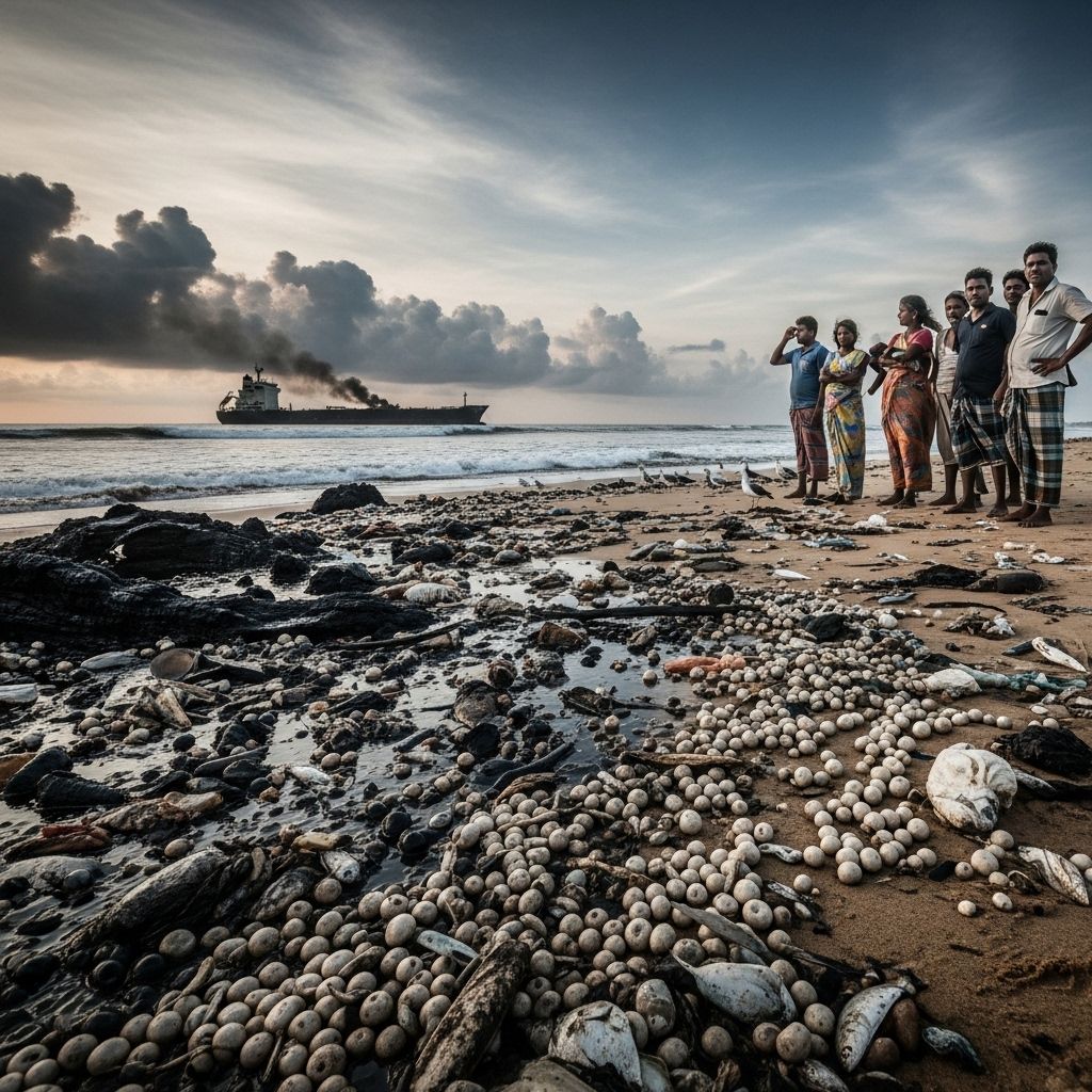 Sri Lanka’s X-Press Pearl Disaster: Environmental and Societal Fallout Examining Sri Lanka's largest marine plastic spill, its ripple effects on ecosystems, communities, and response strategies.