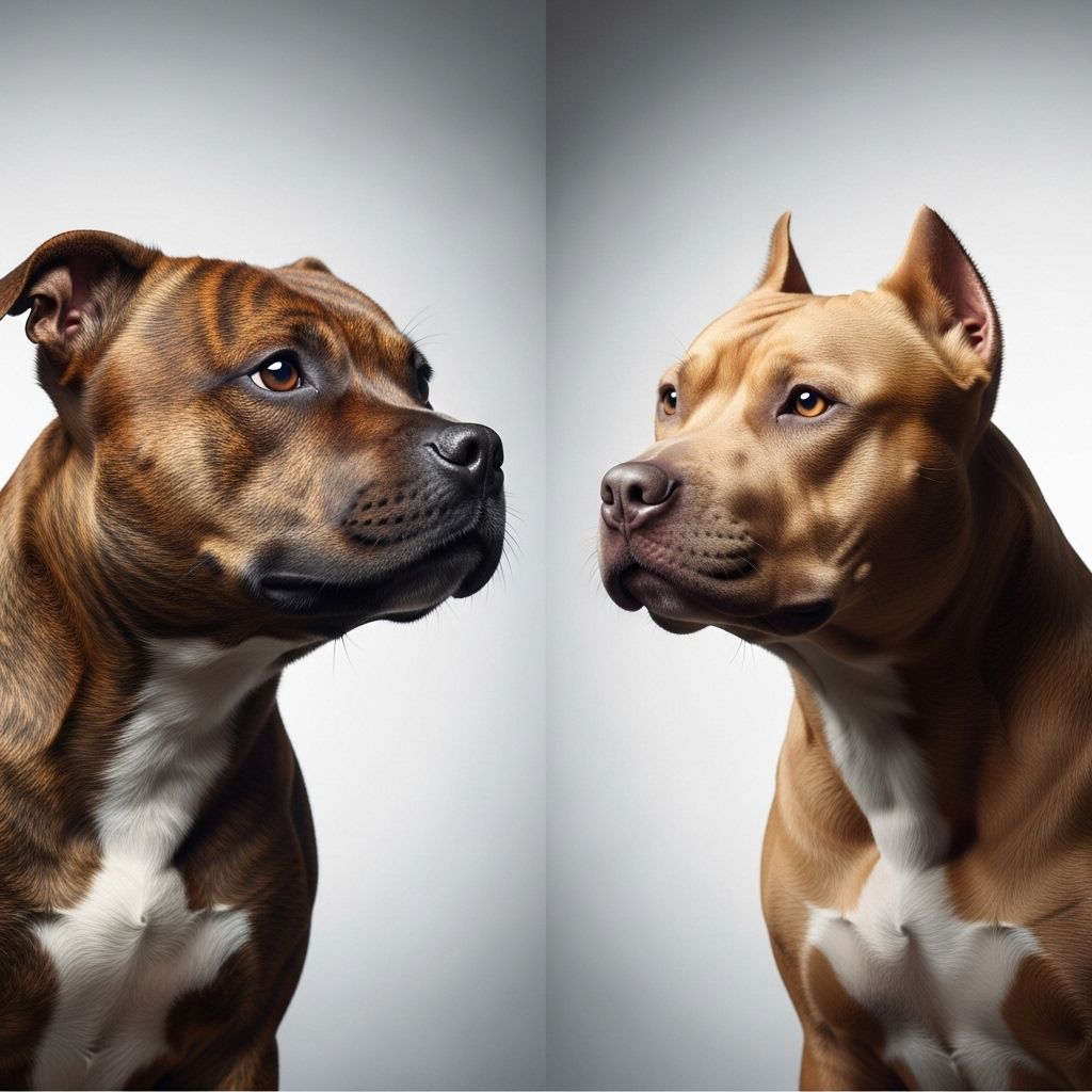 Discover the key differences between these commonly confused bully breeds and find which one might be right for your family