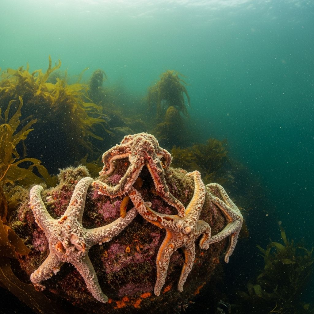 A decade-long ecological crisis is dissolving sea stars and reshaping Pacific coastal ecosystems—scientists are finally closing in on answers.