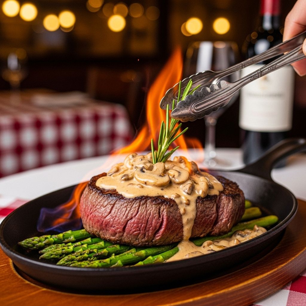 A luscious blend of creamy mustard sauce and seared beef elevates any special dinner.