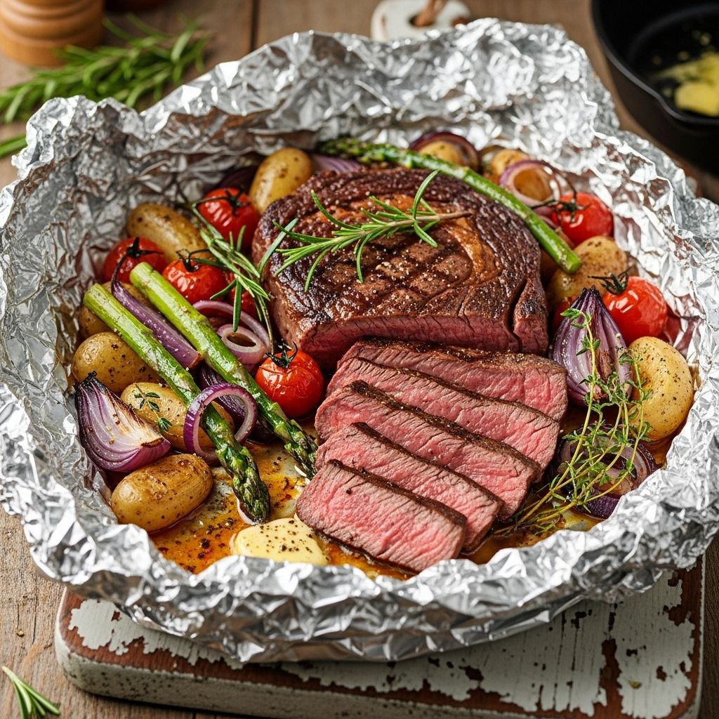The Ultimate Guide to Perfect Steak Foil Packs: Cooking, Techniques & Tips Experience no-fuss cooking that locks in flavor and leaves no messy cleanup behind.