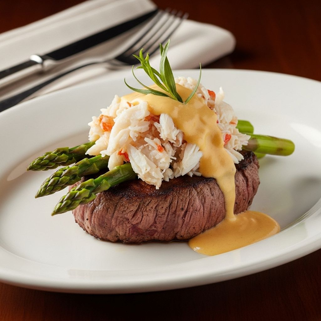 Indulge in a luxurious surf-and-turf entree made entirely in your own kitchen.