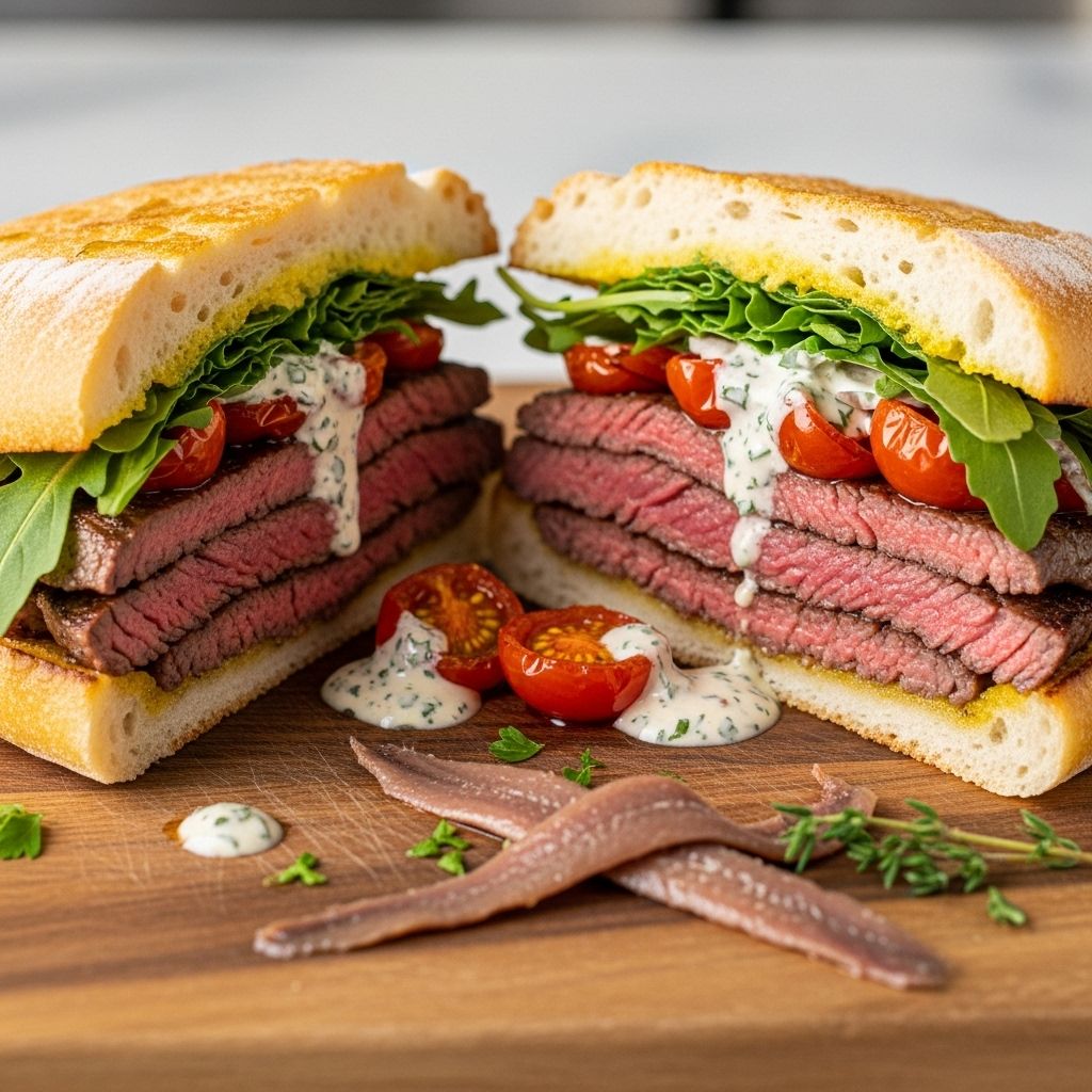 Hearty layers of tender beef, jammy veggies, and creamy zing deliver unforgettable flavor.