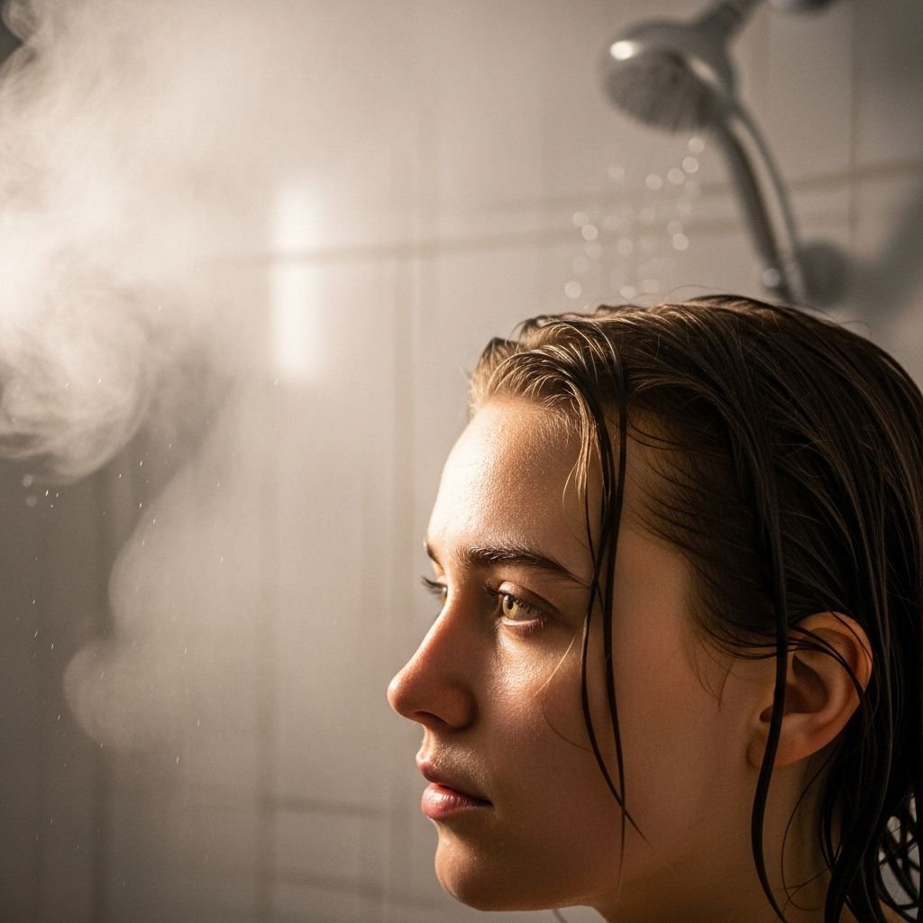A deep dive into whether shower steam affects hair health and how temperature, moisture, and expert advice factor in.
