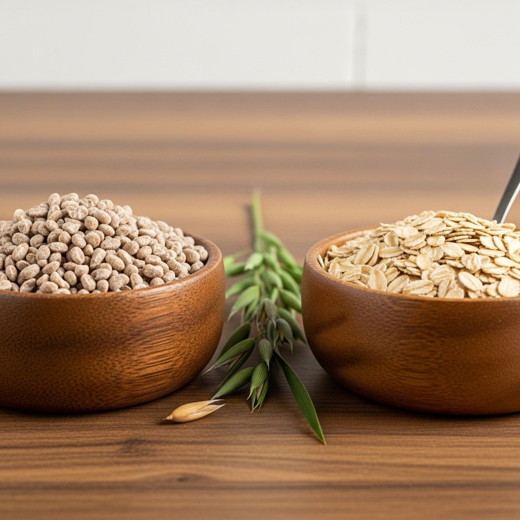 Explore how steel-cut and rolled oats differ in nutrition, texture, taste, health benefits, and find the best oat option for your lifestyle.