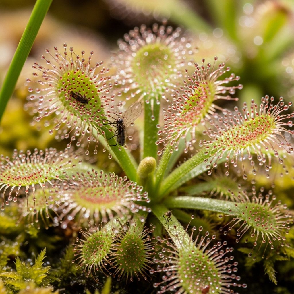 Sticky Wonders: Fascinating Facts About Carnivorous Sundew Plants Explore the captivating world of sundews—carnivorous plants with glistening tentacles, ingenious traps, and a surprising diversity.
