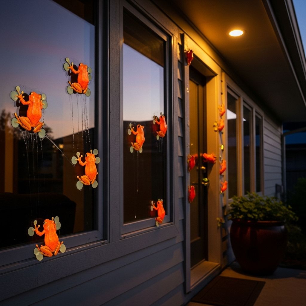 Explore the reasons behind sudden indoor and outdoor frog gatherings, what sticky orange frogs really are, and how to respond ethically and sustainably.