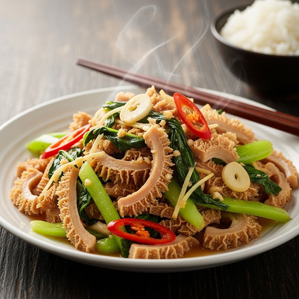 High-heat wok techniques and prep hacks ensure tender texture and savory depth.