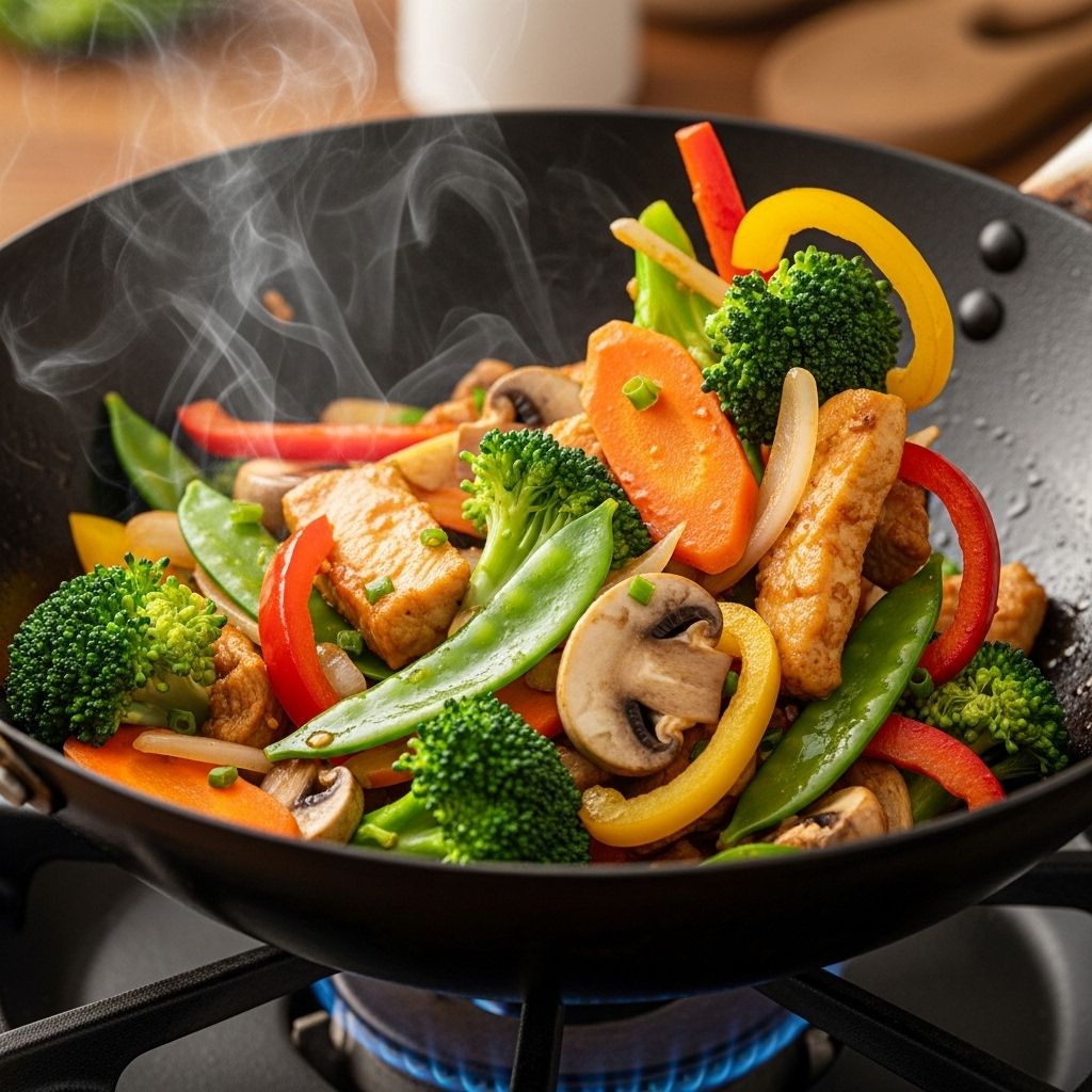 Learn to achieve quality textures with crisp veggies and evenly cooked proteins.