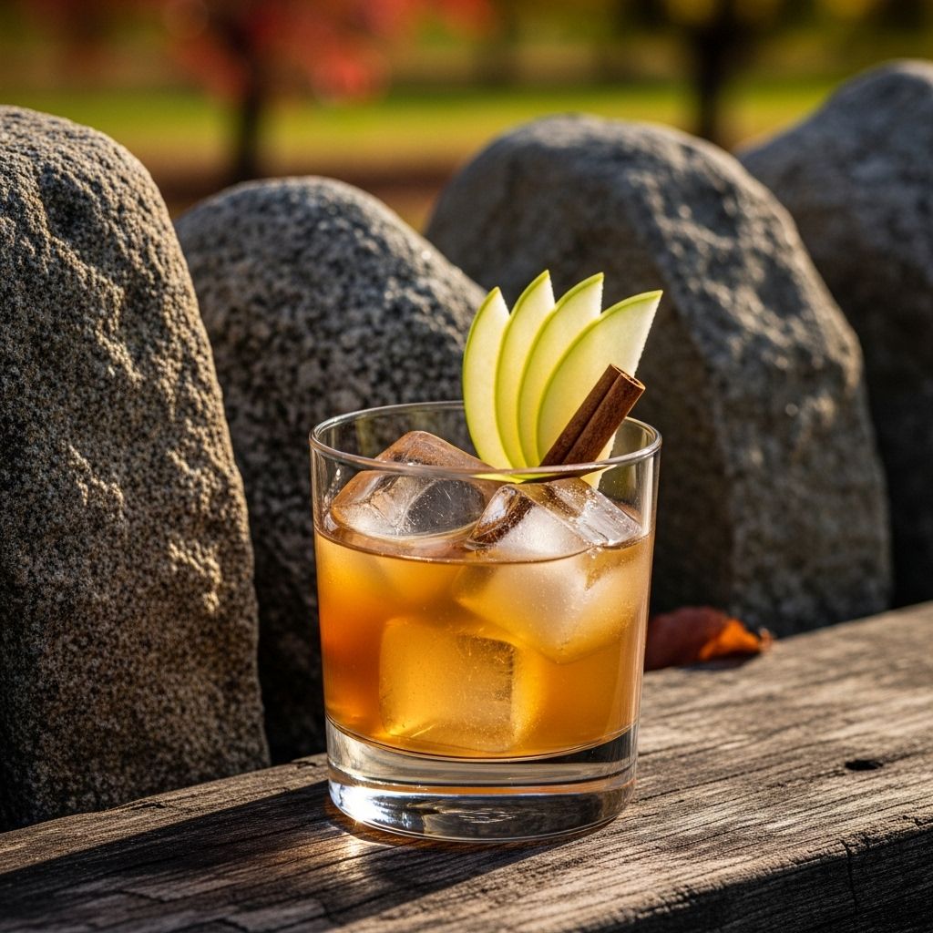 A crisp blend of cider and spirits that’s steeped in revolutionary charm.